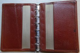 Terminplaner-Etui in Leder