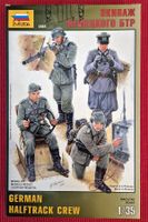 Zvezda / German Halftrack Crew / 1/35