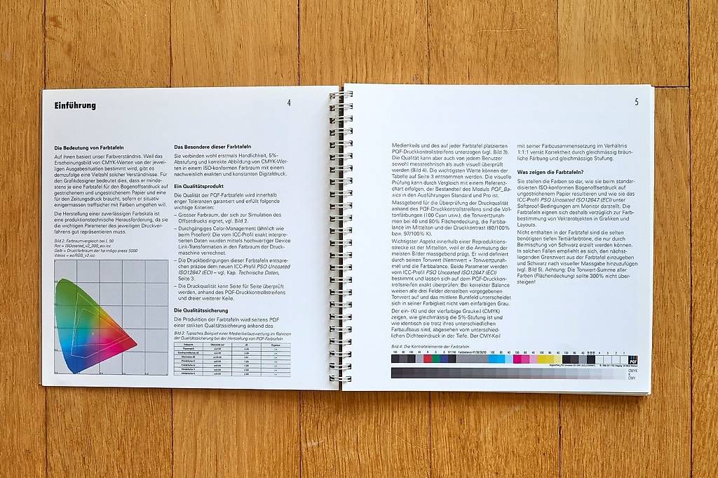 Libri: Farbtafeln Bogenoffsetdruck ungestrichene Papiere – Nuovo e nell'imballaggio originale da Basel venduto da Pandorrrrrra 2