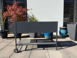 Hochbeet grau