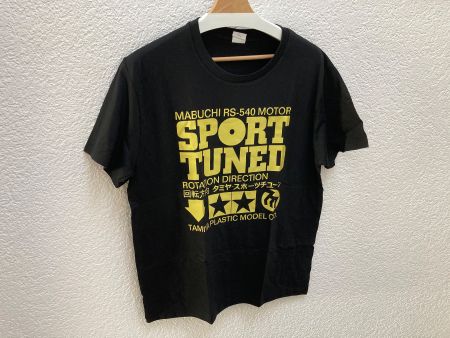 Tamiya original T-Shirt SPORT TUNED, Grösse (L) schwarz NEU!
