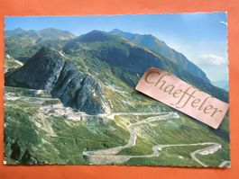 Postkarte Gotthard Hospiz gegen Val Tremola Verlag A. Kleine