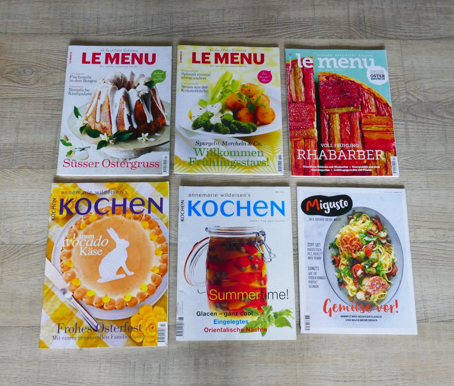 Riviste & Magazine: 6 Stück diverse Kochzeitschriften – Usato da Port venduto da uzuku 1