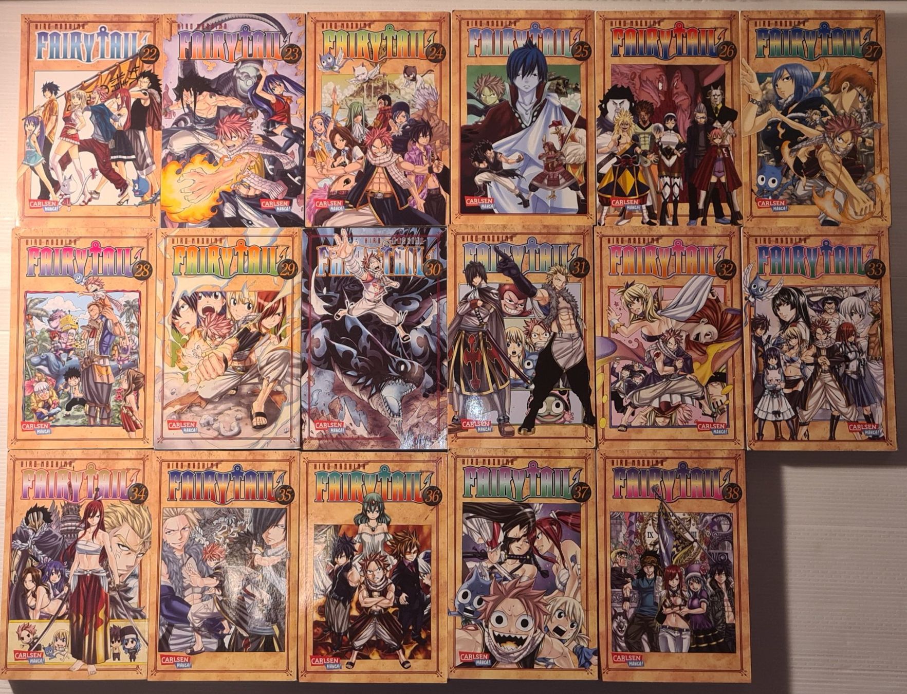 Comics: Fairy Tail -  1 bis 38 von Hiro Mashima Manga – Gebraucht aus Münchenstein von vitalfit 1