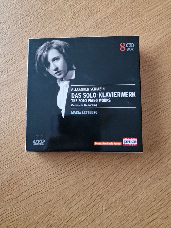 CD- Box 8CDs: Alexander Scriabin - Das Solo-Klavierwerk (Gebraucht) in ...