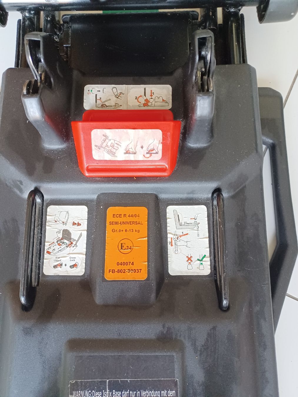 ABC Design Seggiolini per auto: Babyschale Hazel,Isofix,Kinderwagenadapter von ABC Design – Usato da Heimberg venduto da SperiSperu 2