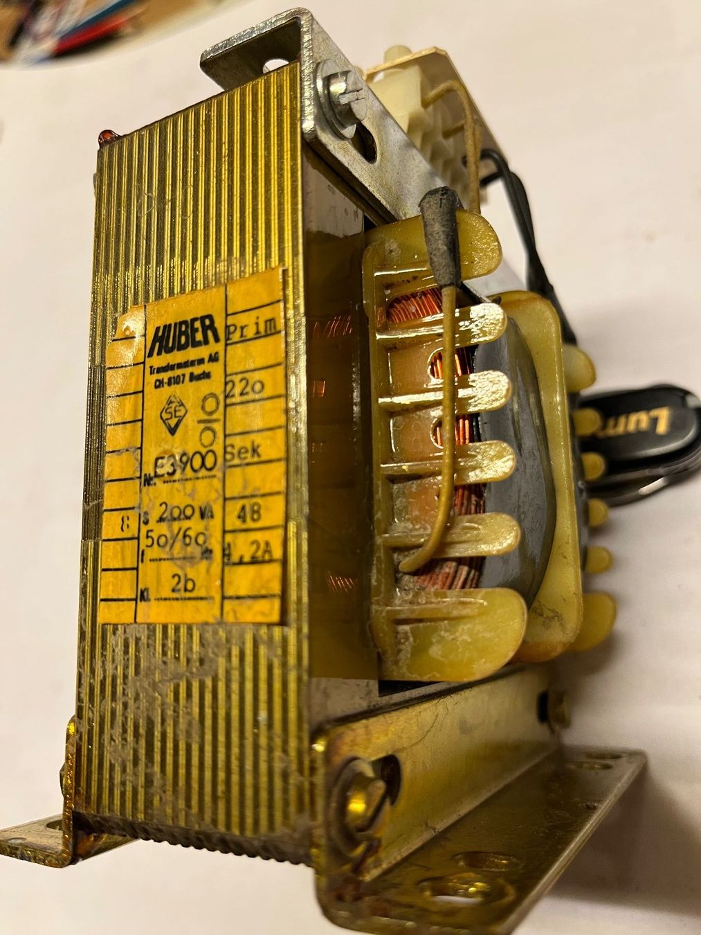 Componenti elettronici: Huber Transformator 230V / 200VA – Usato da Küblis venduto da hypofacto 1