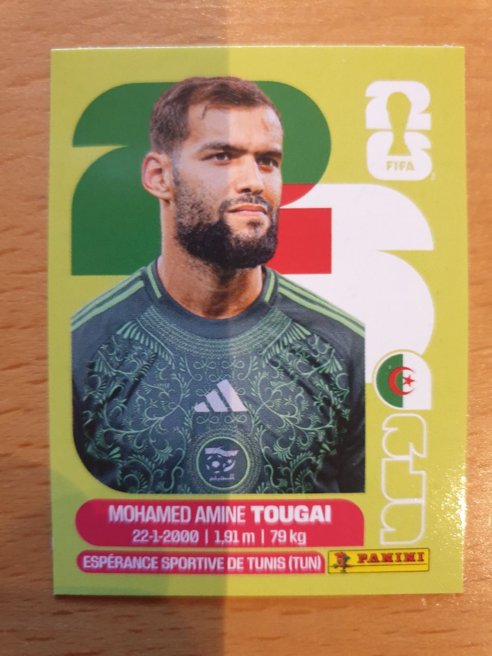 Panini Carte collezionabili: Panini WM 2026 ALG MOHAMED AMINE 6 – Nuovo (secondo la descrizione) da Einsiedeln venduto da MGXX