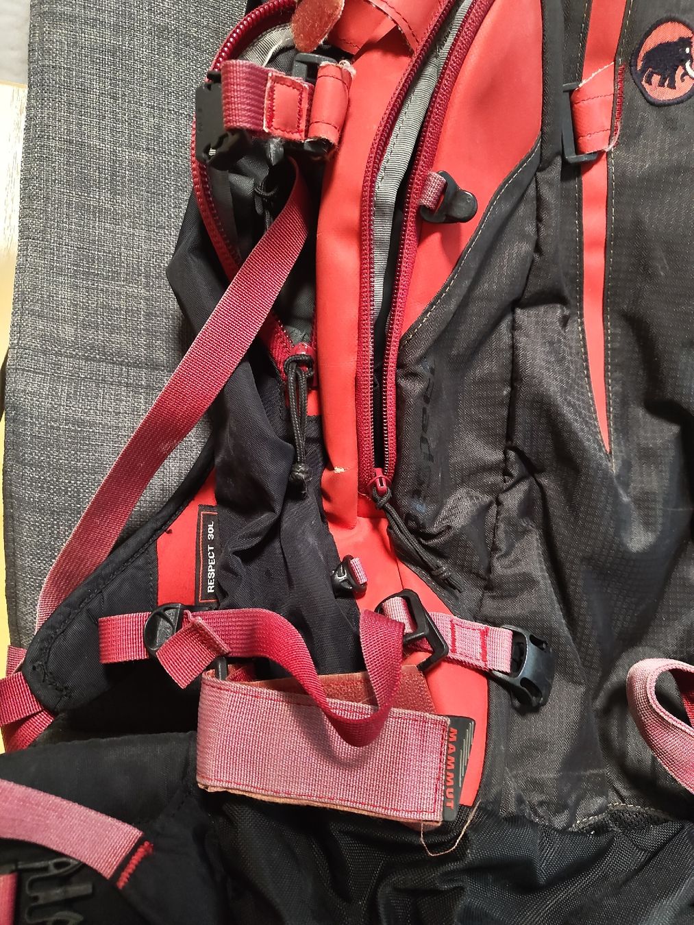 Mammut Rucksäcke: Mammut Rucksack rot/schwarz respect 30l – Gebraucht aus Bern von n.habegger 5