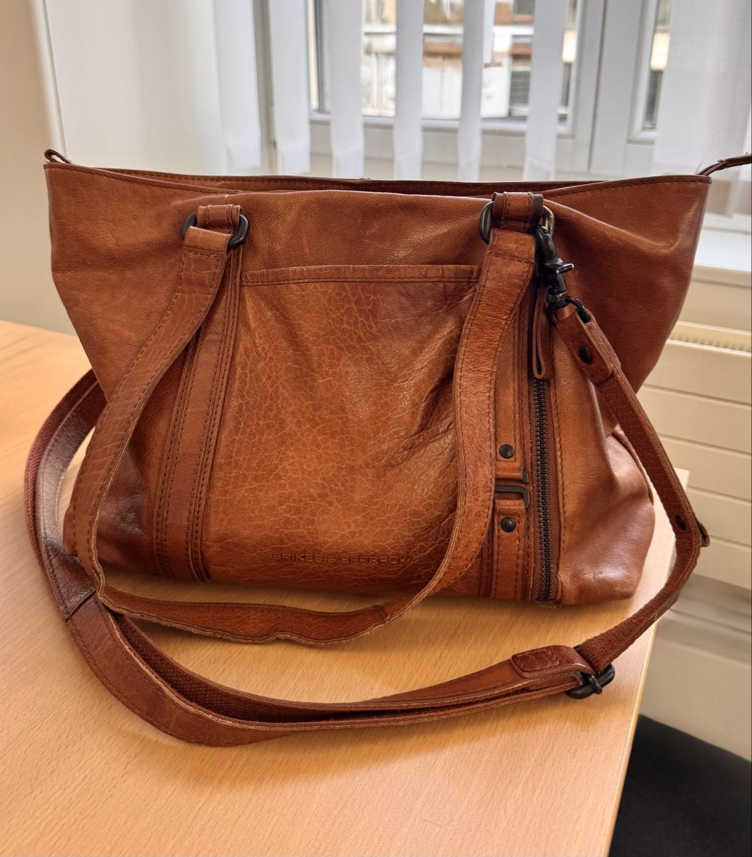 Borse: Spikes & Sparrow leather shoulder bag – Usato da Stäfa venduto da cya_9qjy