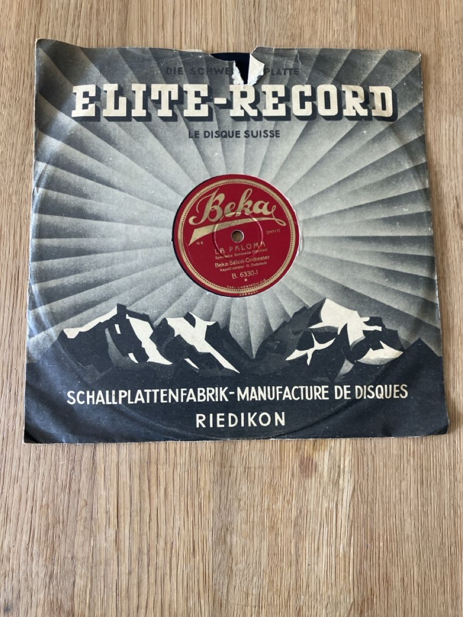 Dischi in vinile: Elite-Record Schallplatte Beka R. 6330-II – Usato da Luzern venduto da FeU 1