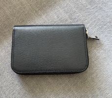 Portemonnaie schwarz Reissverschluss