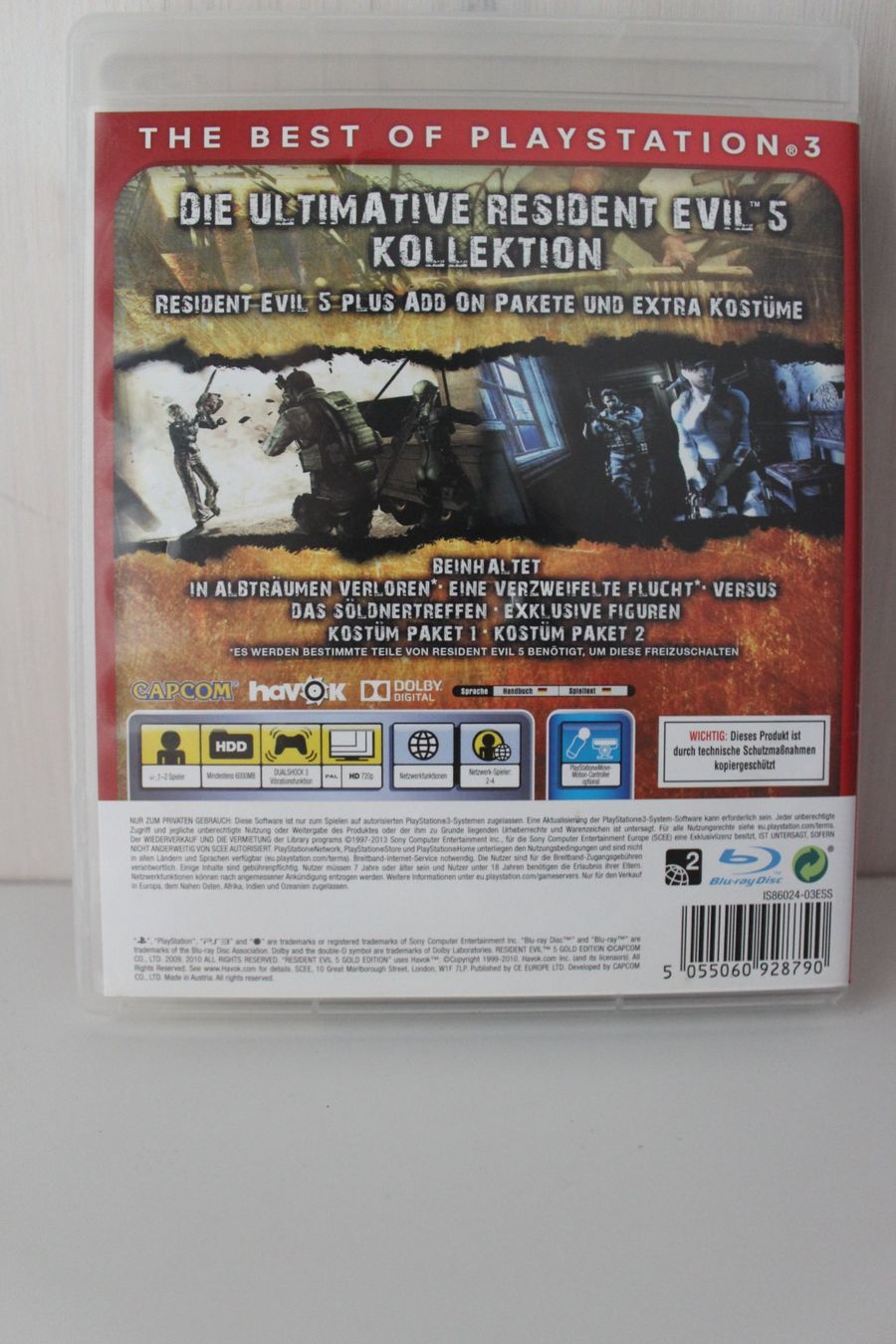 Spiele: Resident Evil 5 / PS3 / Essentials Gold Edition – Gebraucht aus Ebertswil von Ricogoeritz 1