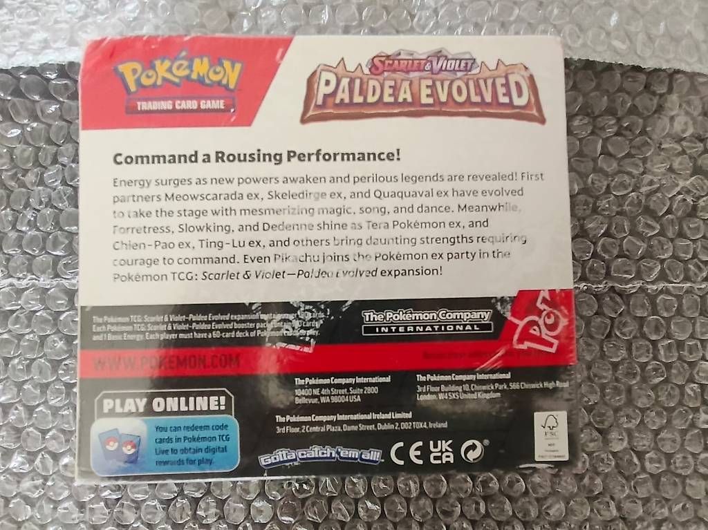 Cartes à collectionner: Pokemon Paldea Evolved Display 36 Booster EN – Neuf avec emballage d'origine à Nottwil par Xfz_Eliots 3