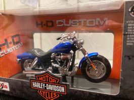 Harley Davidson 2009 FXDESE CVO Fat Bob 1/18 NEU/OVP