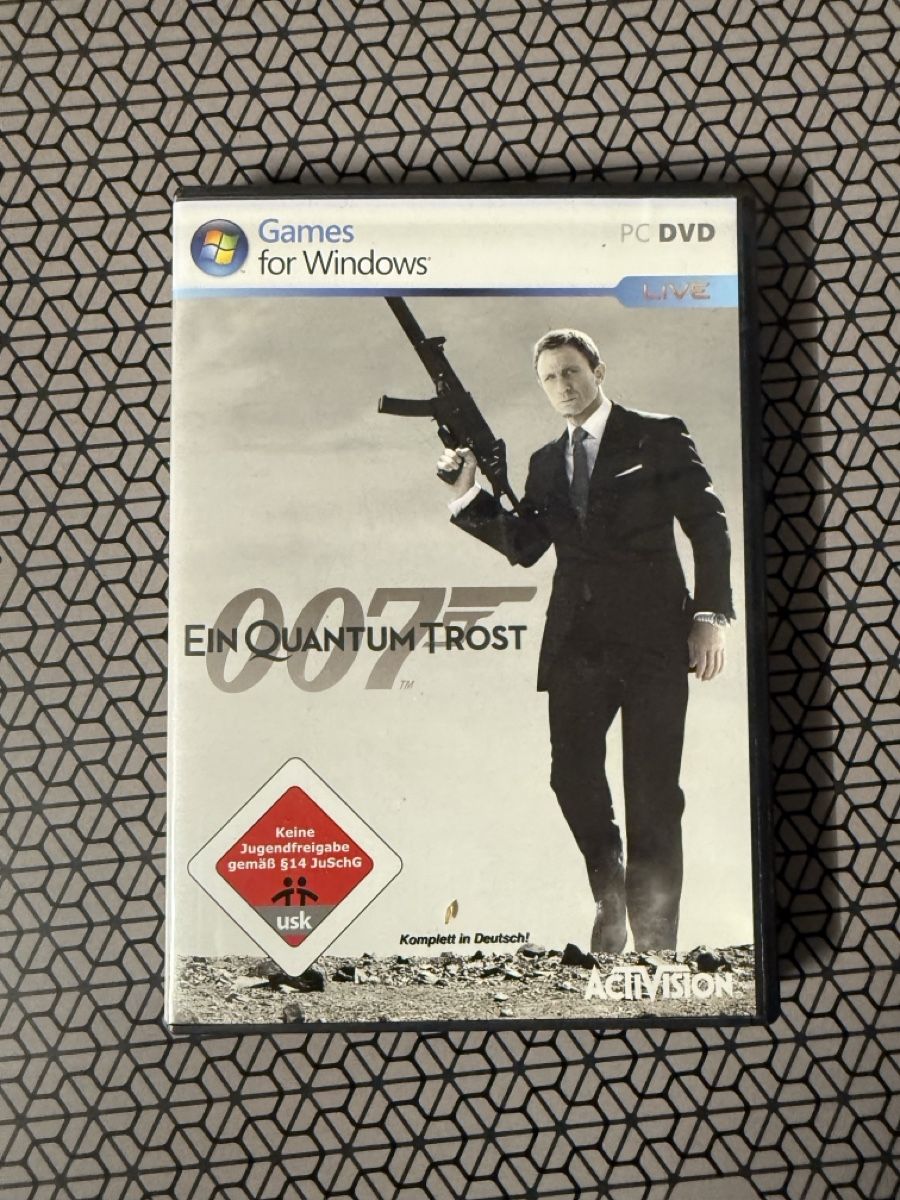 Giochi: 007 Ein Quantum Trost PC DVD gebraucht – Usato da Basel venduto da Gamebeard