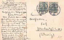 Bedarfsbrief DEUTSCHES REICH uralt Leipziger Messe