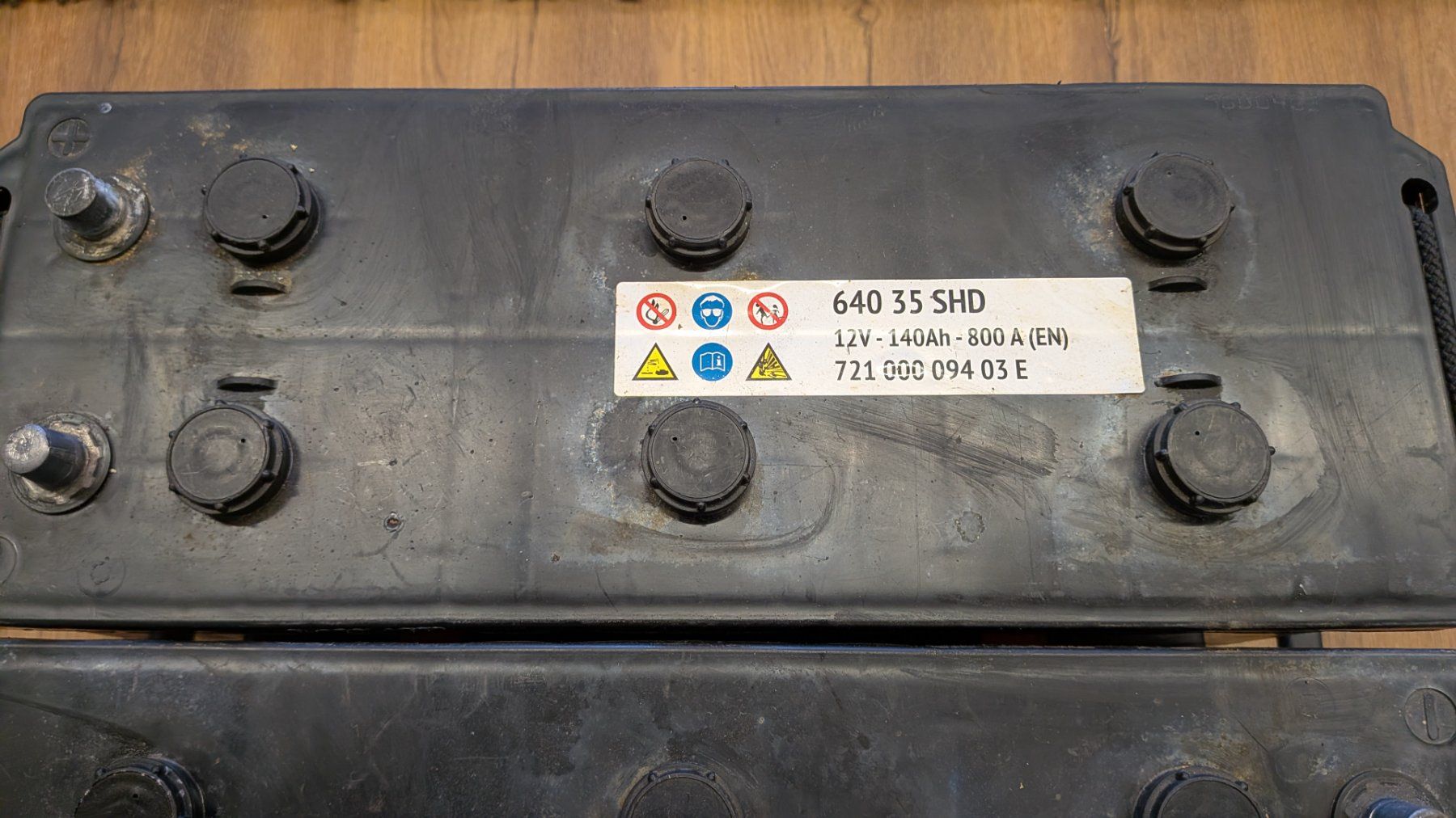 Caricatori & Batterie: 2x  Starterbatterie Nutzfahrzeuge 800A – Usato da Salez venduto da EMERCARO 3