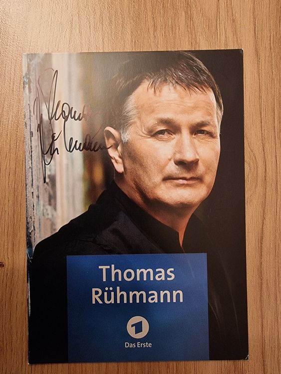 Thomas Rühmann Originalautogramm 