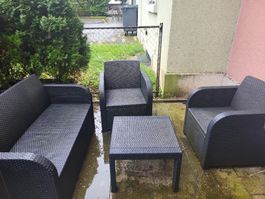 Modern 4-Piece Outdoor Patio Set