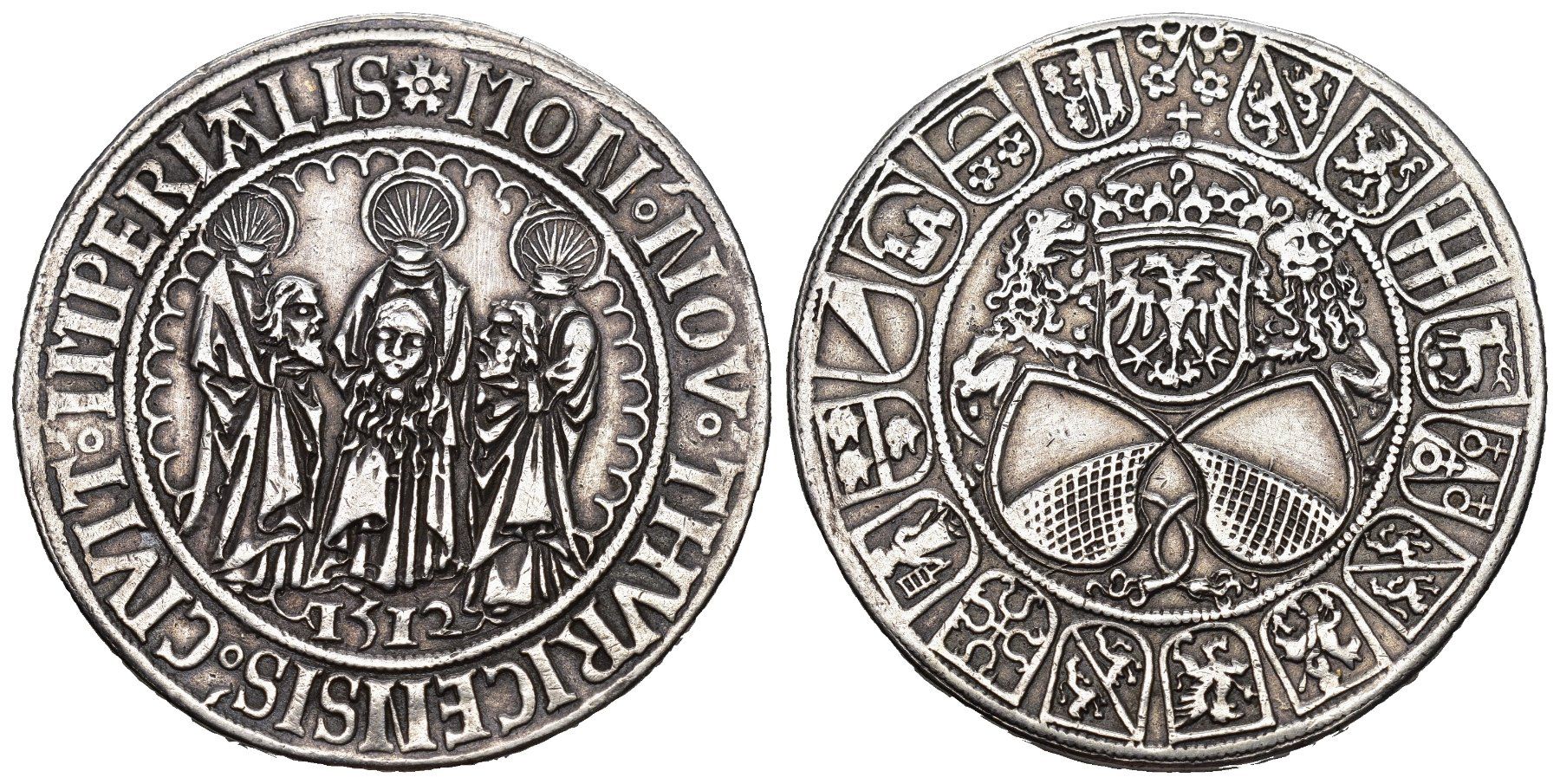 Tutti le monete: Zürich 1512 Guldiner – Usato da Bern venduto da numismatictops