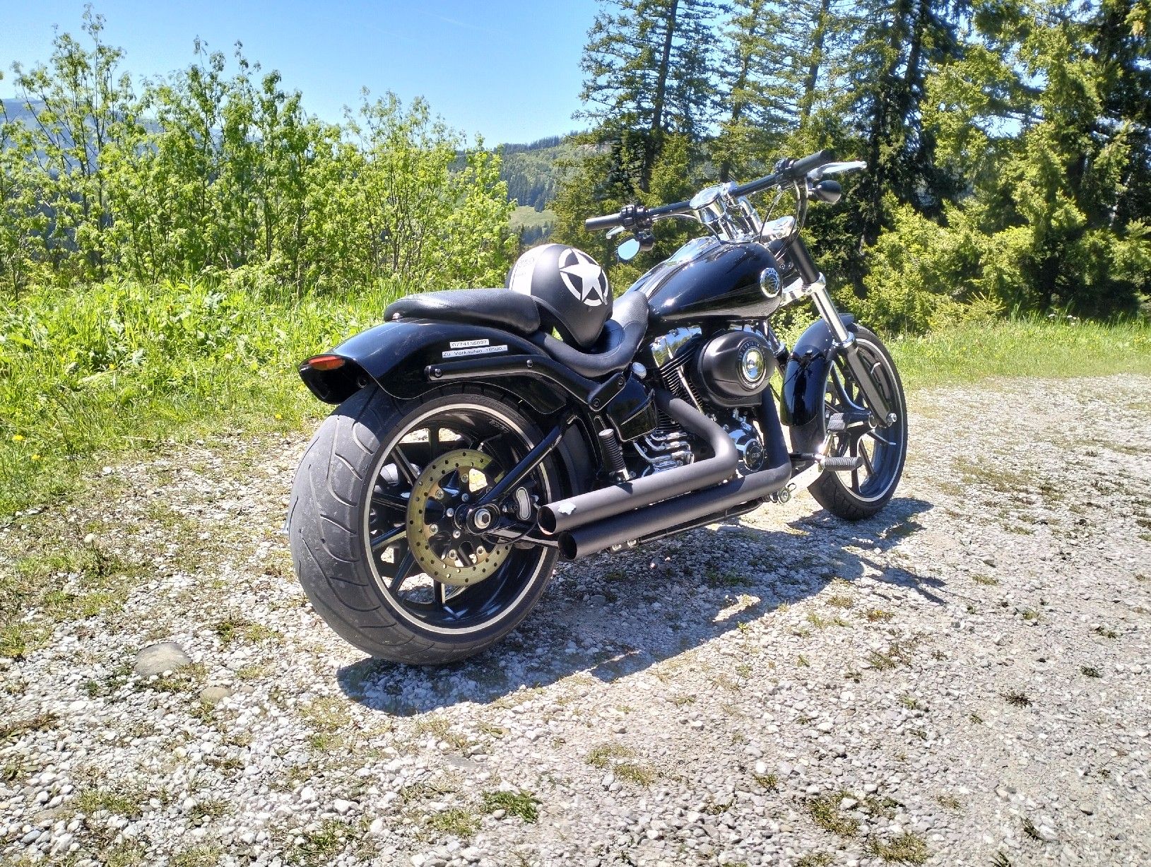 Accessori per altri veicoli: Spez.Harley Davidson Softail Breakout Jg.14, 23000km – Usato da Düdingen venduto da deal001 2