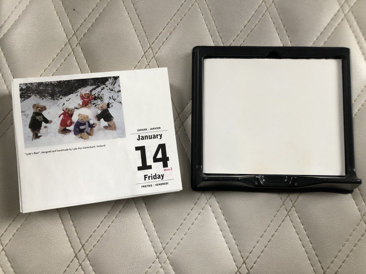 Calendari: Unvollständiger Bärenkalender mit süssen Bildern – Usato da Winkel venduto da Kade50 2
