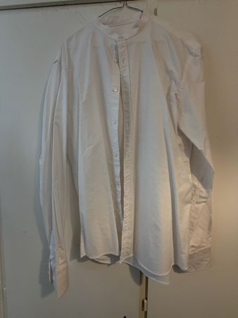 Camicia GAZZARRINI uomo bianca taglia L cotone ottime condiz