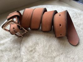 Ledergürtel BELTS & BUCKLES Ledergürtel mit Metallschliesse