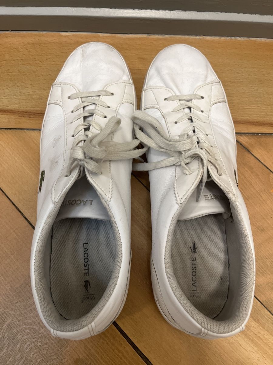 Lacoste Herren Sneaker, Weiss, Grösse 47 Top Zustand! (Gebraucht