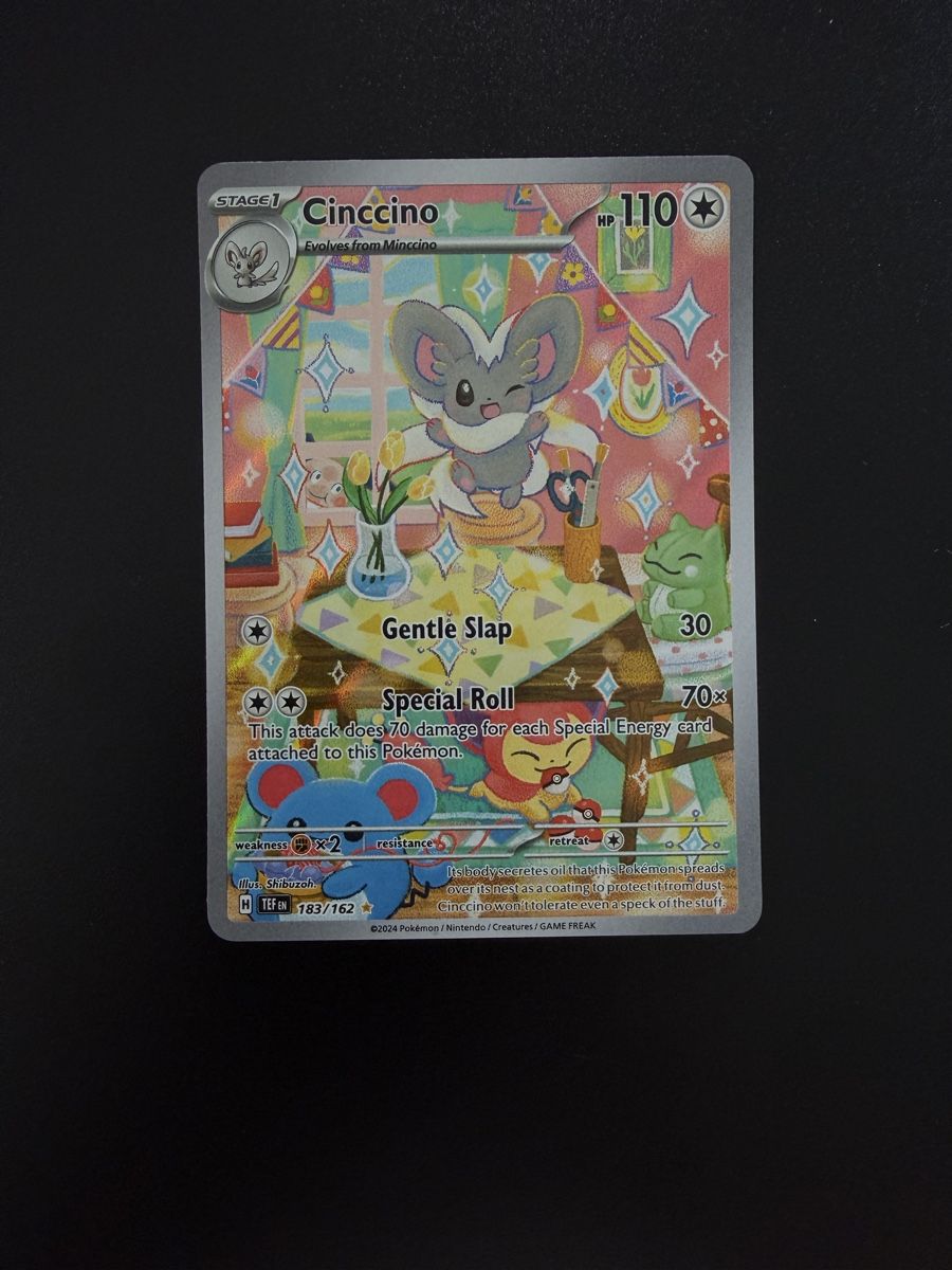 Pokémon Cartes à collectionner: Pokémon Cinccino TEF 183/162 EN – Neuf (Voir description) à Cademario par Yleeyle