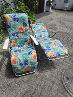 2 Lounger Recliner Chair Floral Print