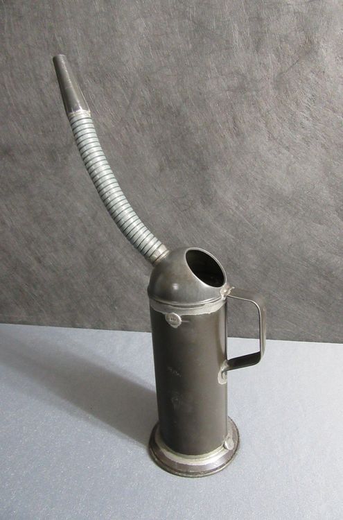 Kippen 1185BK Ölkanne Aus Metall – 500 Cc, Mit Flexiblem PVC-Schlauch, Verchromte Pumpe, Ideal Für Enge Stellen