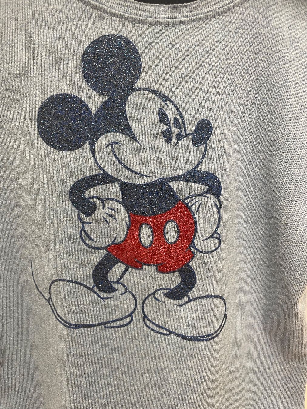 Disney T-shirt: Vintage Mickey Mouse T'Shirt Small mit Glanz – Usato da Bern venduto da Rigoler 2