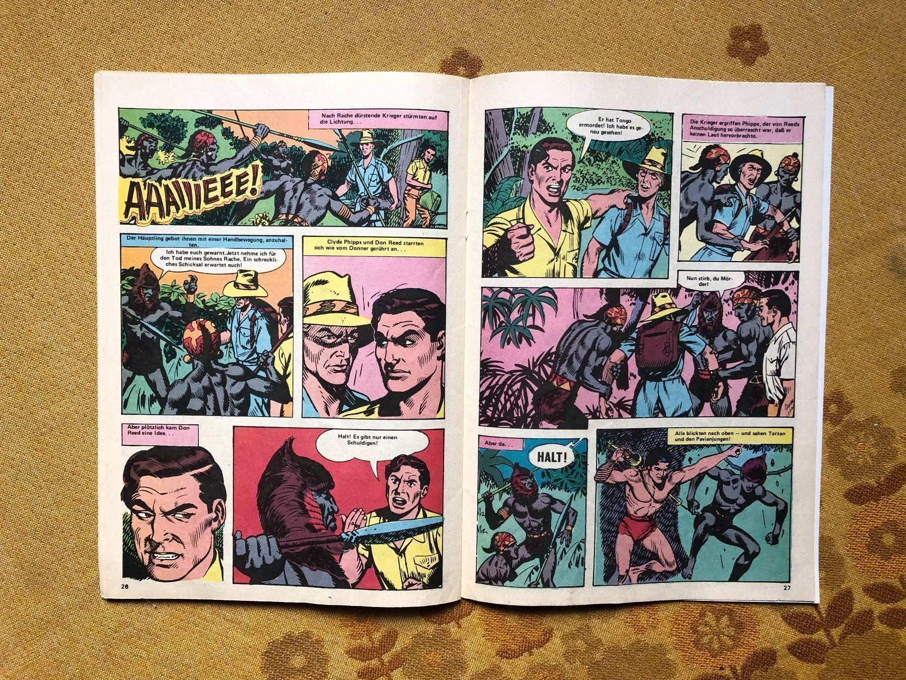 BD: Tarzan Heft Nr 135 von 1973 – D'occasion à Endingen par nathan05 7