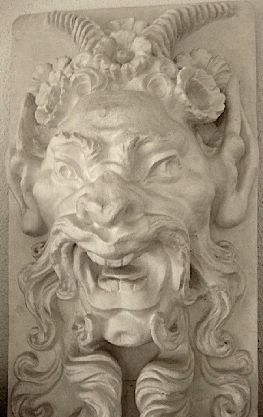 Sculture & Statue: Renaissance Grotesken - Maske ' FAUN' – Usato da Zürich venduto da scu_9xl9 4