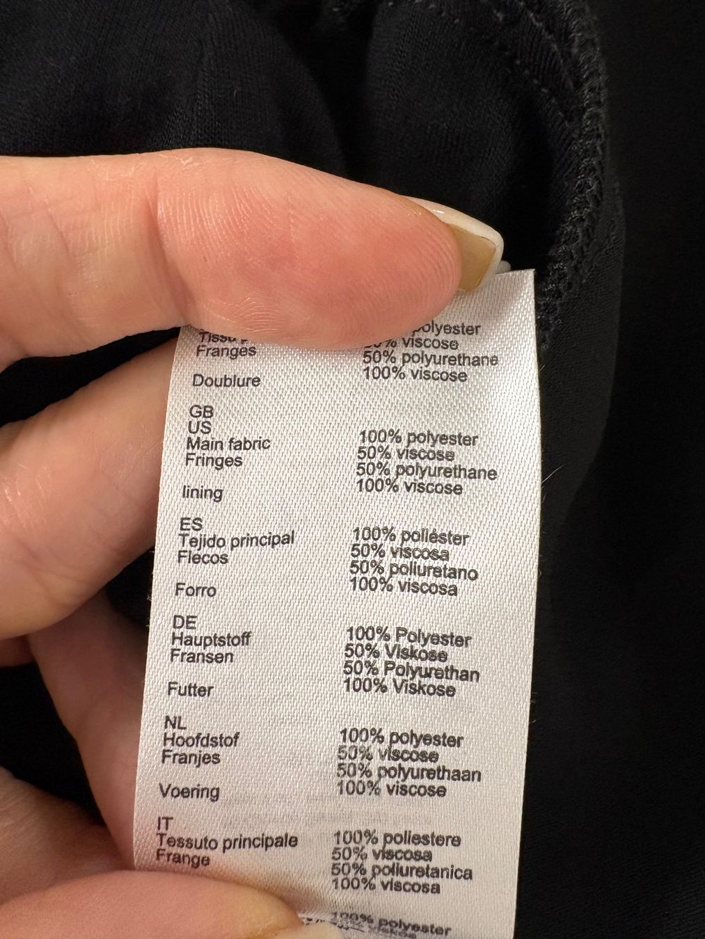 Maje Kleider: Maje Kleid mit Fransen Gr. 36 schwarz kurzarm – Neu (gemäss Beschreibung) aus Regensdorf von secondchancefashion 4