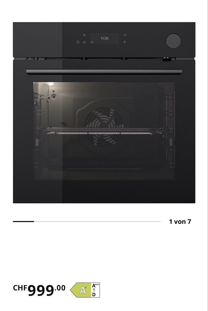 Ikea Forni: Ikea Backofen FINSMAKARE – Usato da Luterbach venduto da real_deal 6
