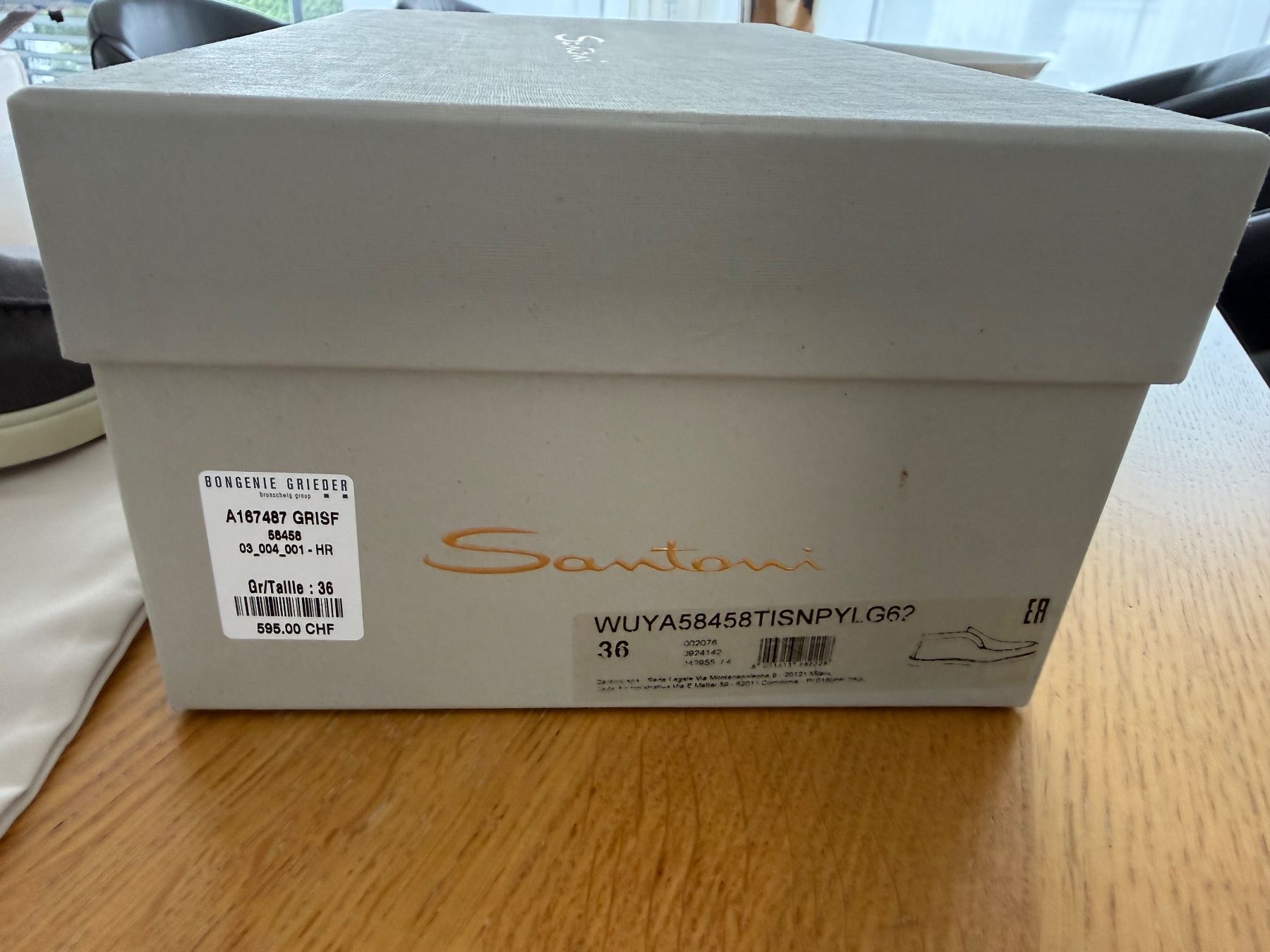 Santoni Scarpe da donna: Santoni Loafers in grau Grösse 36 – Usato da Wermatswil venduto da Pmoerikofer 9