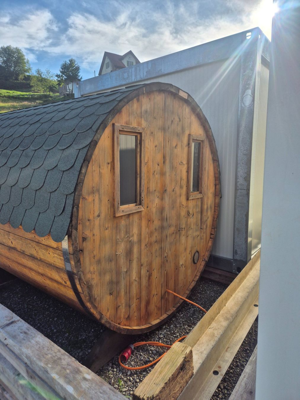 Sauna & Accessori: Fasssauna, Sauna, Wellness – Usato da Galgenen venduto da contdeluxe 2
