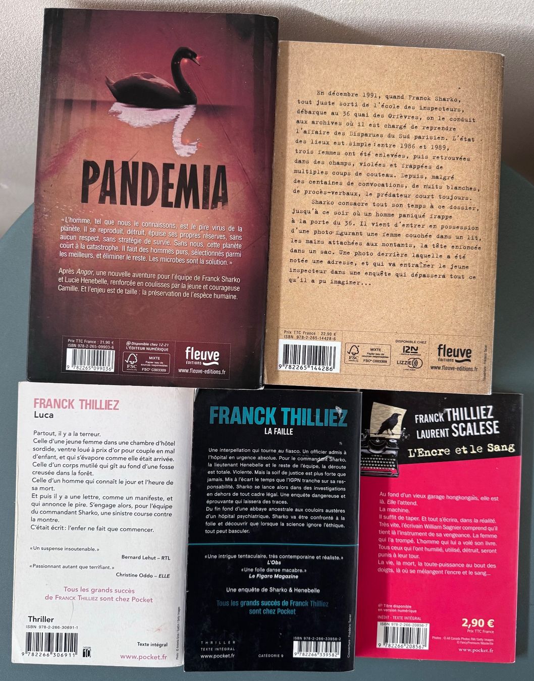 Libri: FRANK THILLILEZ Lot 3 – Usato da Meyriez venduto da pauder07 2