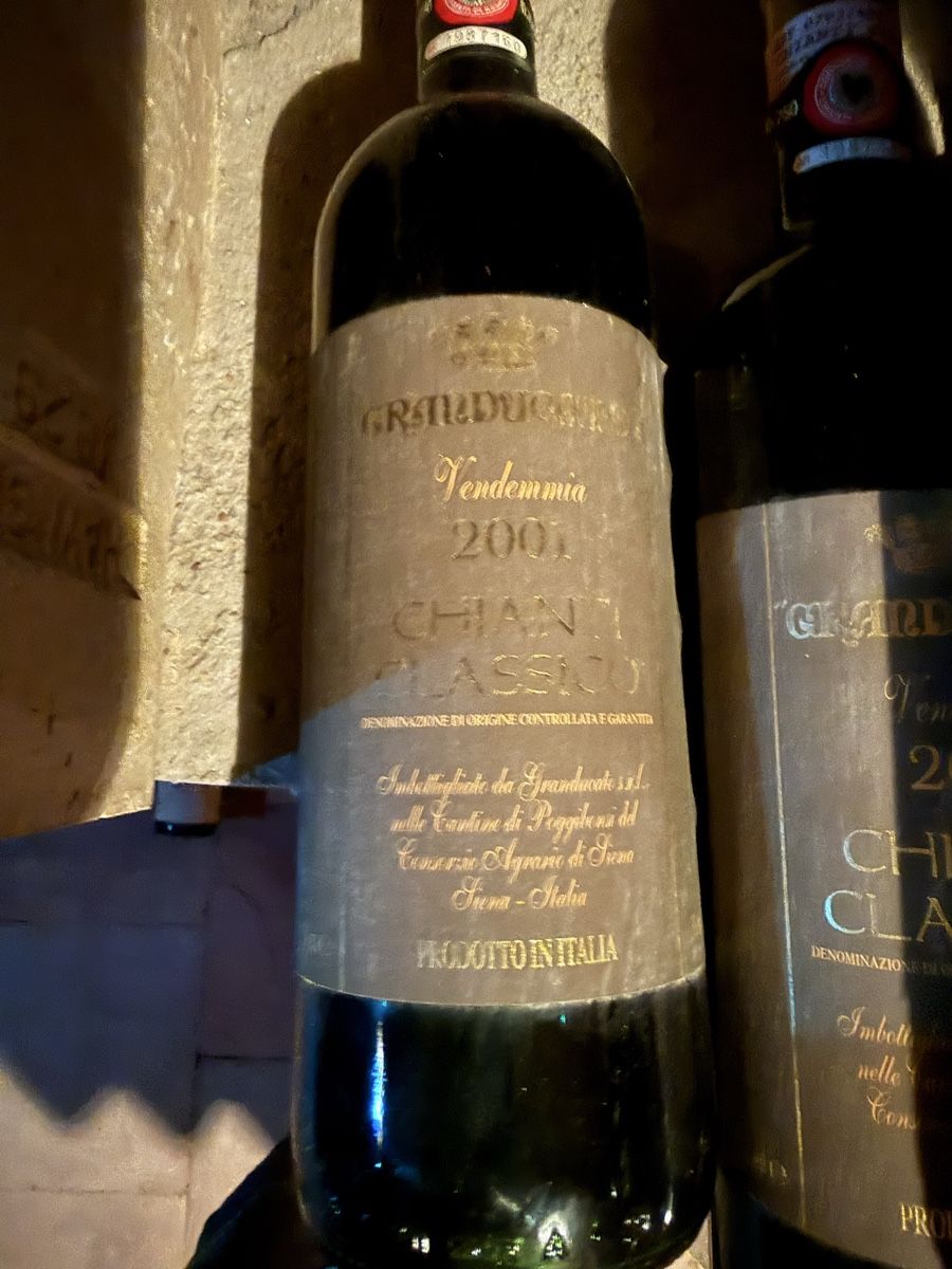Vino: Chianti Classico 2001 – Usato da Schaffhausen venduto da Ibag 2