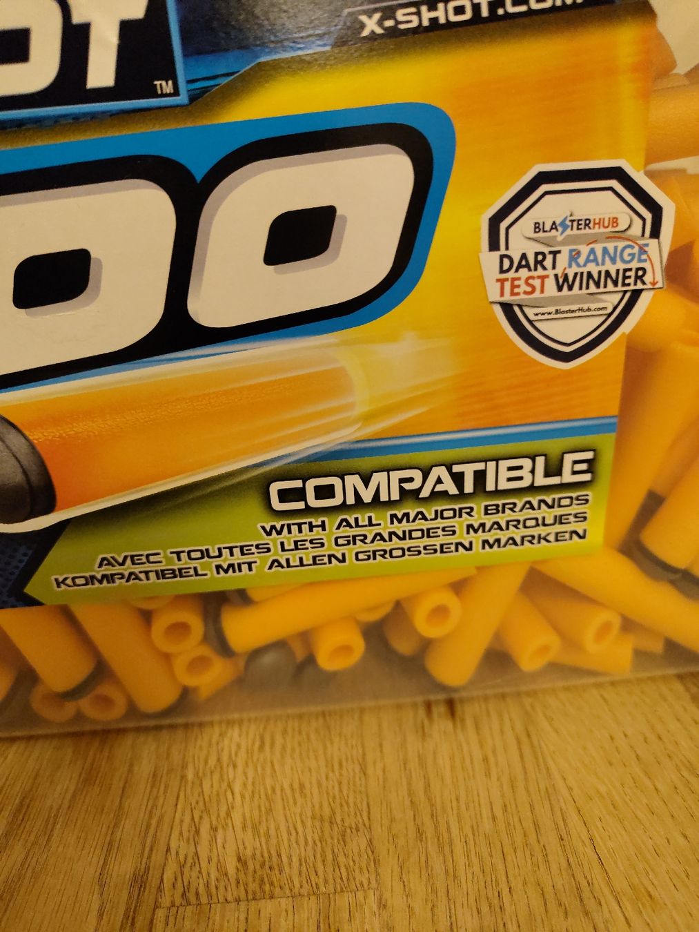 Freccette: X-Shot Nachfüllpackung Mega Container (mind. 300) – Usato da Dietlikon venduto da VintageStudioZurich 4