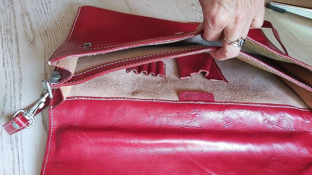 Koffer & Taschen: Aktentasche Ledertasche made in Italy – Gebraucht aus Uetendorf von Neuenberg 2
