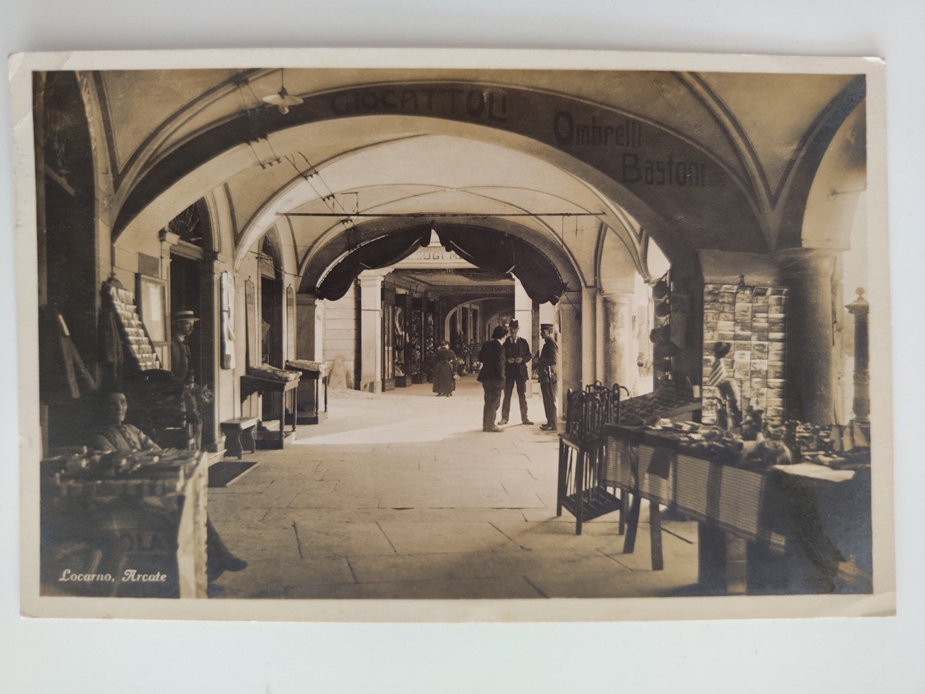 Ansichtskarten: Arcade, Locarno Militär dat. 1926 – Gebraucht aus Ohmstal von Lebensfreude05