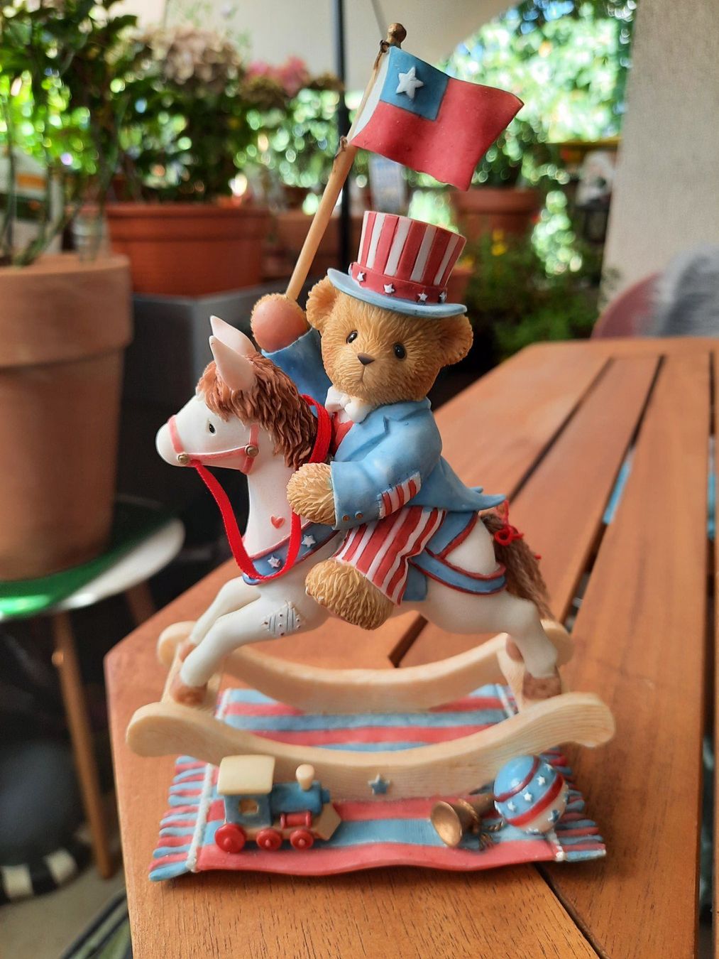 Statuette: Cherished Teddies,  Samuel "Hooray for the USA " – Nuovo (secondo la descrizione) da Allschwil venduto da saphira012 7