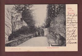 ARLESHEIM - Gruss von der Ermitage - Eingang Schlosshof 1904