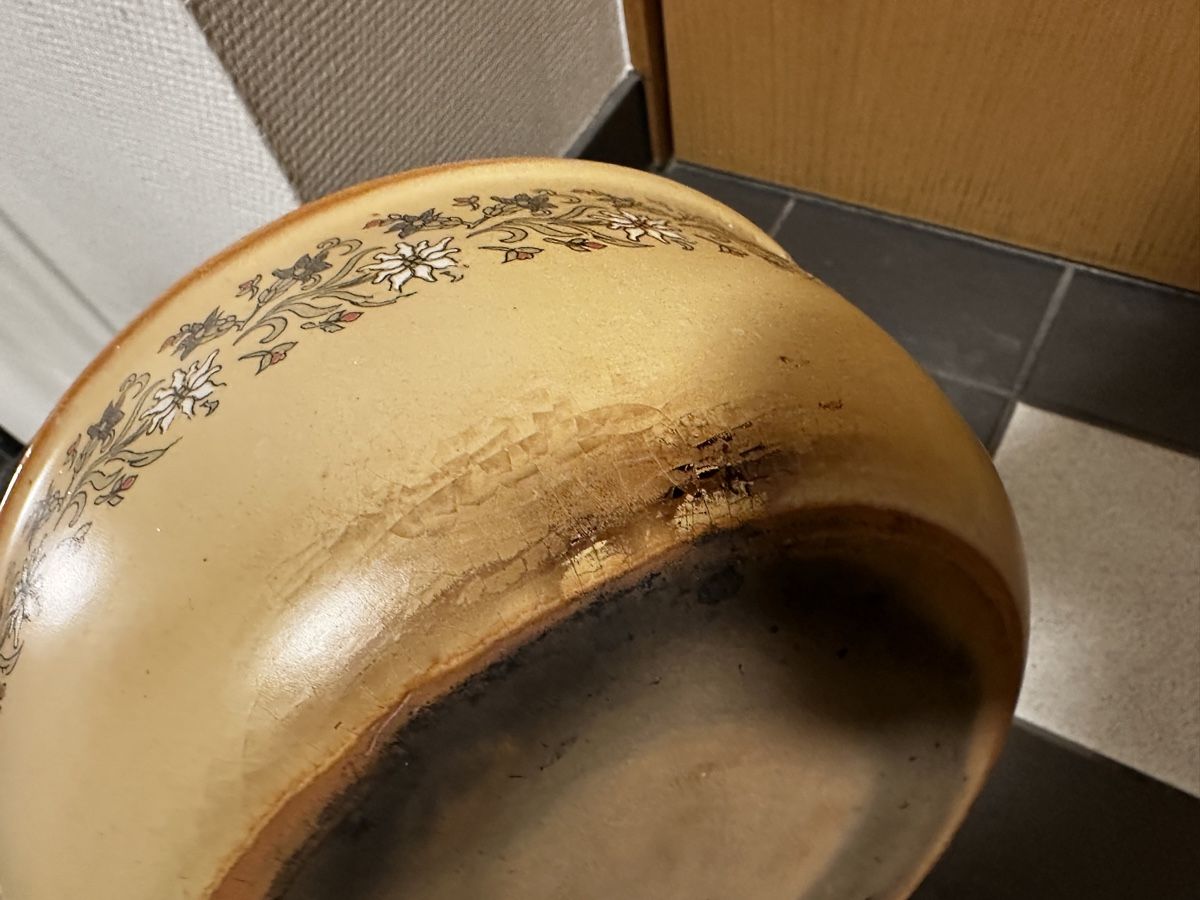 Padelle: Céramique caquelon fondue 22cm – Usato da Lausanne venduto da brixton 4