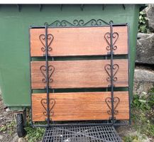 Wandregal Metall und Holz mit 3 Bretter gebraucht
