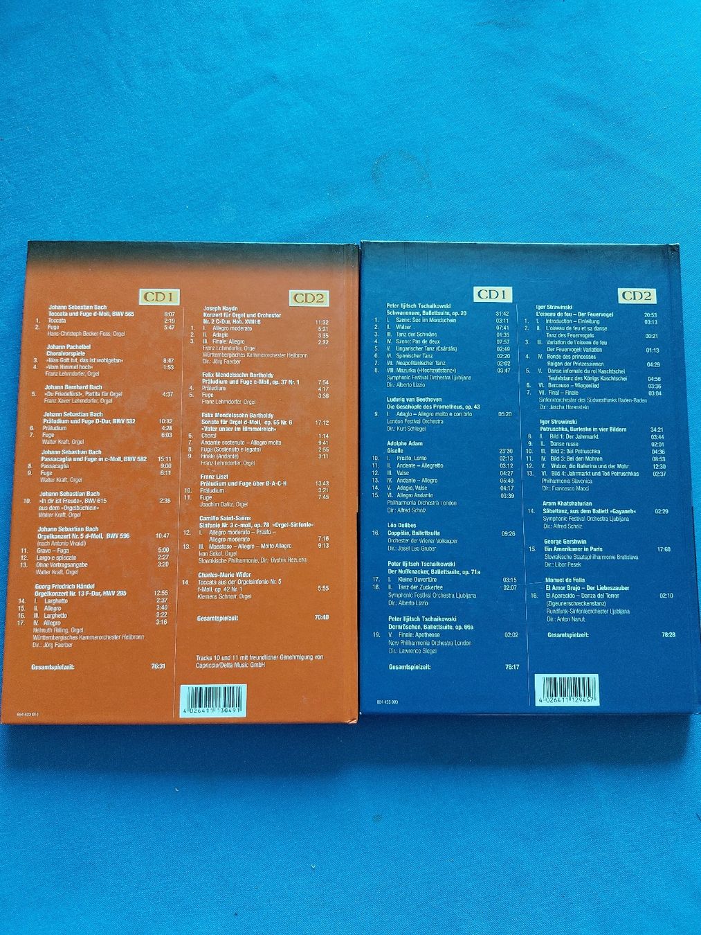 CD: Klassische Musik auf 12 CD's – Nuovo (secondo la descrizione) da Zollikerberg venduto da Kui 3